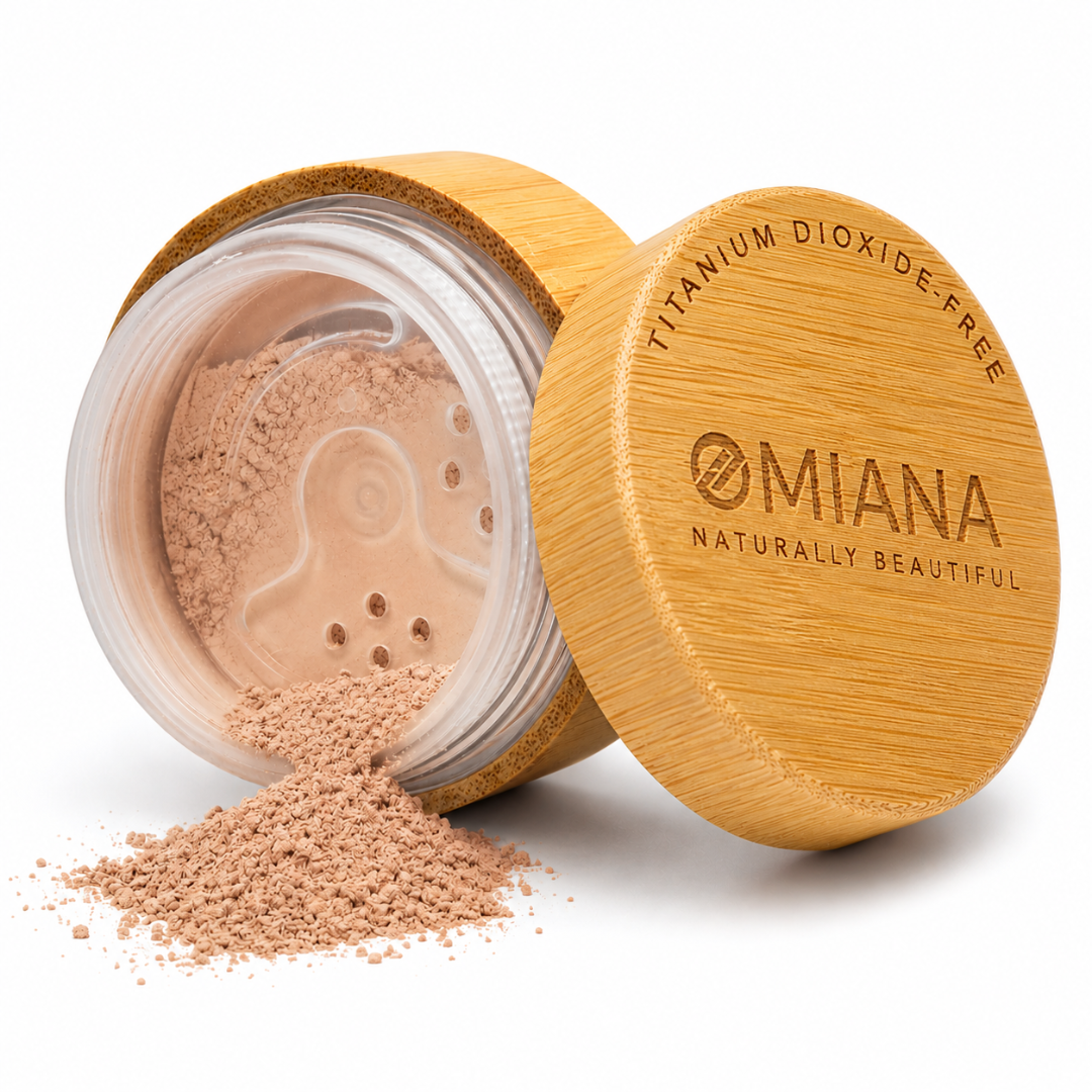 Titanium Dioxide Free Loose Powder Mineral Bronzer in sustainable packaging | Omiana