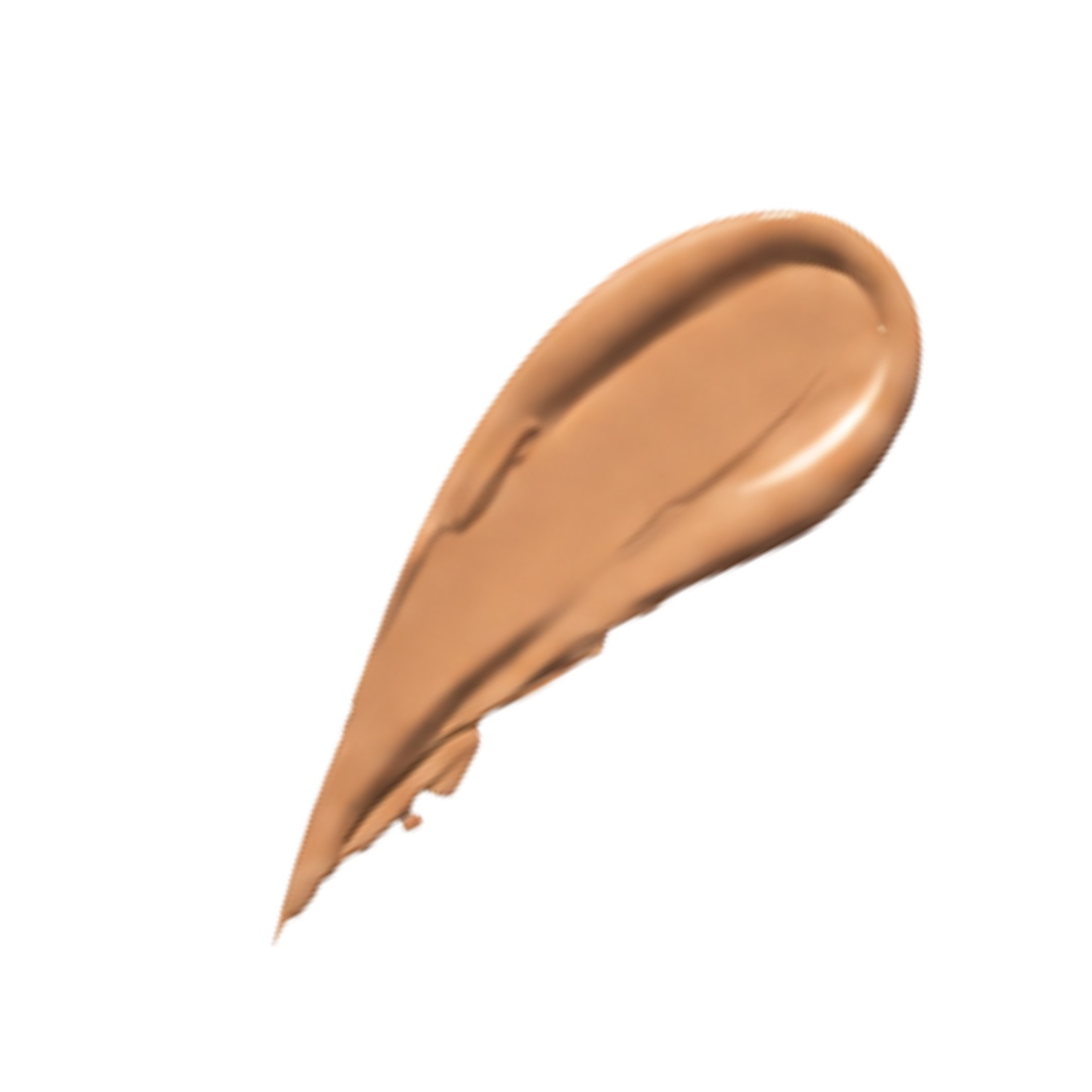 Omiana Light Gold Tinted Nourishing Moisturizer shade swatch for fair to medium-light skin with warm golden undertones.
