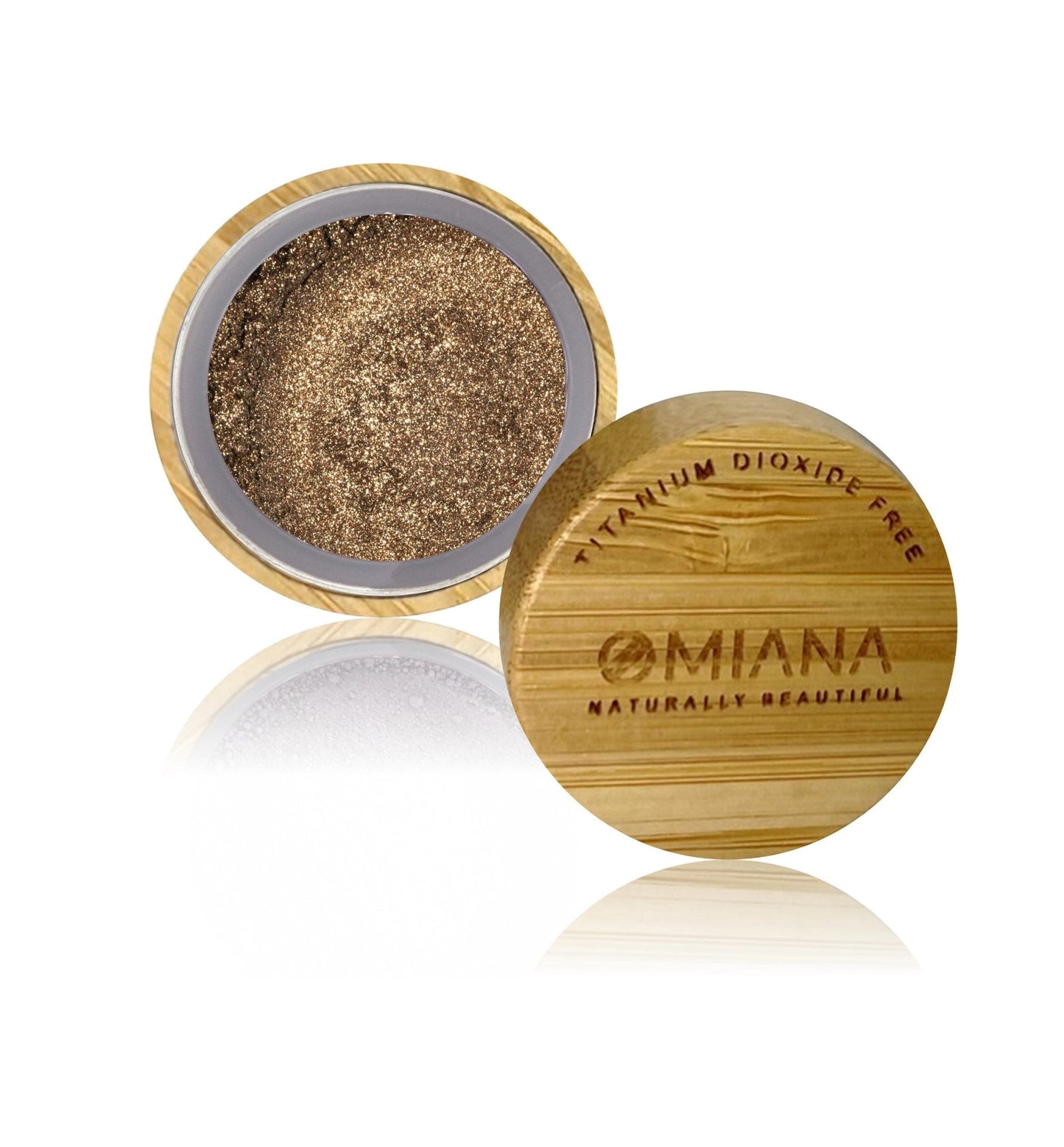 Omiana Beauty Eyeshadow Loose Powder Two-Ingredient Shimmer Eyeshadow  - No Titanium Dioxide, Zinc Oxide, Clay, & More!